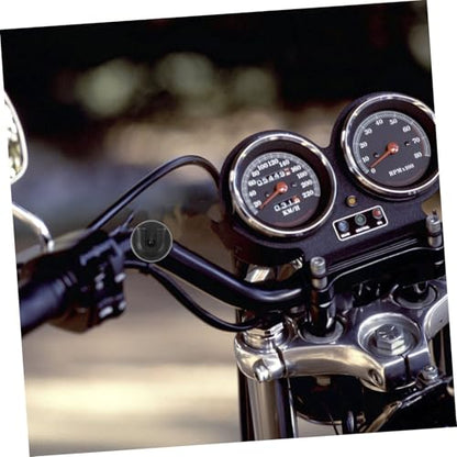 Toyvian Motorbike Microphone Holder Clip Lightweight Mic Hanger for Secure Mounting Multi-functional Design for Various Items and Portable Radio Accessory