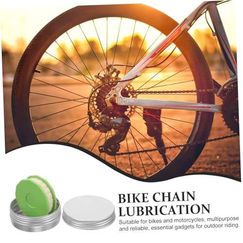 POPETPOP 6pcs Bike Chain Lubrication Tool Compact Roller Oiler for Easy Maintenance Detachable Design for Cycling Motorcycle and Scooter Use
