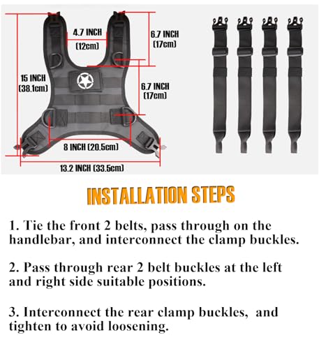 Universal motorcycle tank bag Mounting Base Fuel Tank Mount Base Waterproof Accessory - style: Fuel Tank Bag Bag