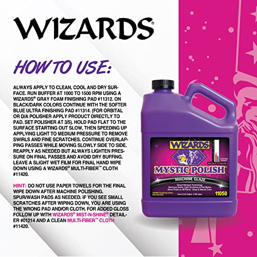 Wizards Motorcycle Cleaner Kit - 5 Piece Motorcycle Accessories Saddle Pack - Motorcycle Detailing Supplies - Bike Surface Cleaner and Tire Cleaner - Powerful Stain Removal Kit With Tire Protectant