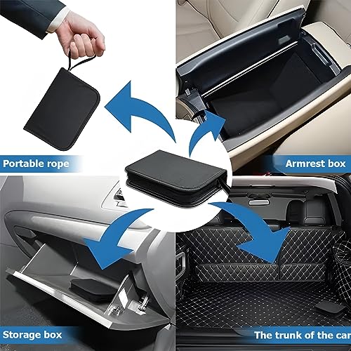 BESULEN Tire Repair Kit, 46 Pcs Heavy Duty Tire Plug Kit to Fix Punctures, Car Emergency Tool, Universal Plug Flats Patch Kit for Motorcycle, Truck, Tractor, Trailer, RV, SUV, ATV. Car Accessories