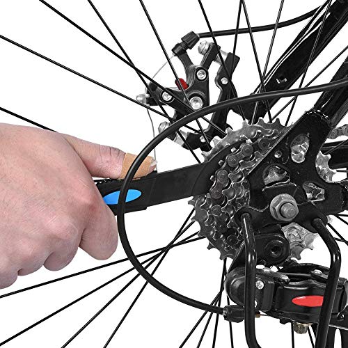 Bike Clean Brush Kit, 4PCS Bike Chain Cleaner Kit Crank Sprocket Bike Chain Cleaner Motorcycle Bike Chain Cleaning Tools Bike Accessory