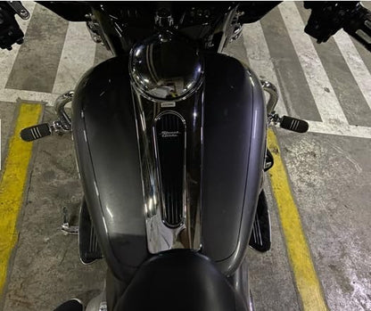 1.25" Highway Footpegs, Adjustable Footrest Mounting P-Clamps Mounts Compatible with Harley Sportster Touring Softail Dyna Honda Kawasaki Suzuki Yamaha with 1-1/4" Engine Guard(Black 6) - color: Black Style 1