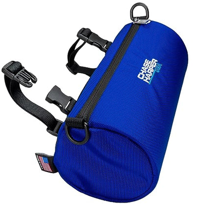 Chase Harper USA 105000 Ruckus Barrel Bag - Highly Durable Industrial Grade Ballistic Nylon Exterior with Strong Thermoplastic Insert Full Length Zippered Opening - Blue - color: Blue.