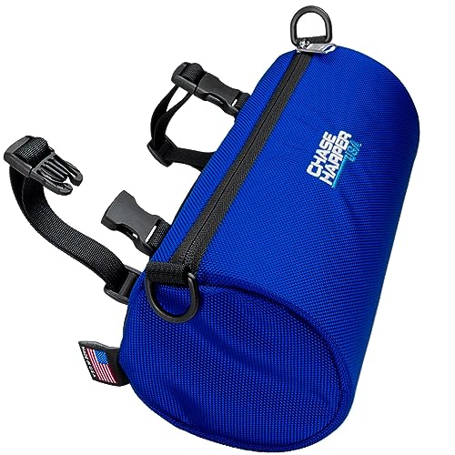 Chase Harper USA 105000 Ruckus Barrel Bag - Highly Durable Industrial Grade Ballistic Nylon Exterior with Strong Thermoplastic Insert Full Length Zippered Opening - Blue - color: Blue.