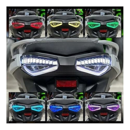 Motorbike Tail Light Motorcycle Accessories Rear Light Led Turn Signal Brake Reminder Taillight Assembly Fit for XMAX300 X-MAX 300 2023-2024