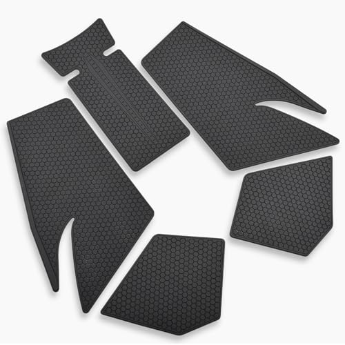 Motorcycle Tank Pads Side Gas Knee Grip Protective StickerApplies toKTM DUKE790/890 DUKE890R 2024+ (Black) - color: Black