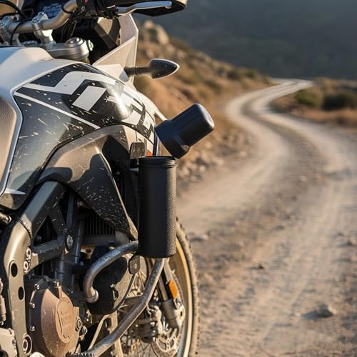Offers Secure Motorcycle Storage for Tools, Documents, and Gear; Waterproof Design with Universal Fit for Off-Road and Commuting Rides