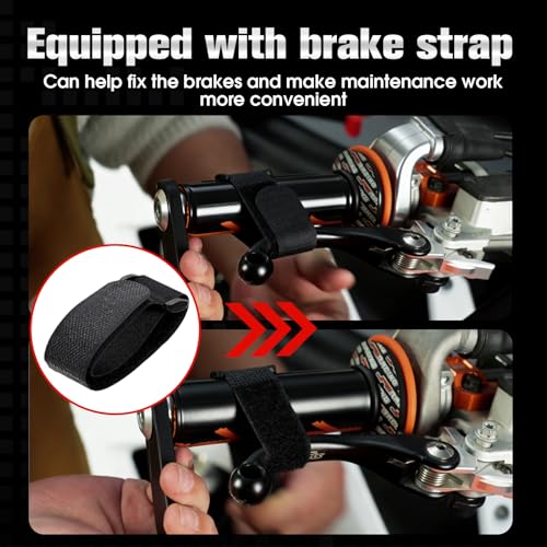 Motorcycle Stand Rear Wheel Stand,Foldable Convenient Dirt Bike Lift Universal for All Most Dirt Pit Bike Motorcycle Naked Cruiser Black - color: Black