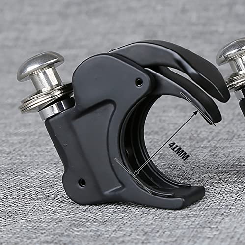 Clear Windshield Fairings Quarter Head Fairing Windshield with 41mm Fork Clamps Fit for Harley Sportster XL883 XL1200 - color: Clear Windshield + 41mm Black Clamps