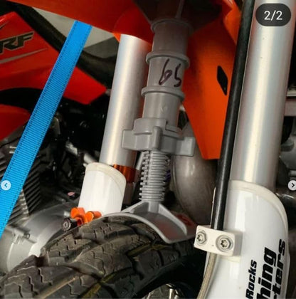 Adjustable Motorbike Fork Support, 100mm to 350mm, Guard for Dirt & Pit Bikes