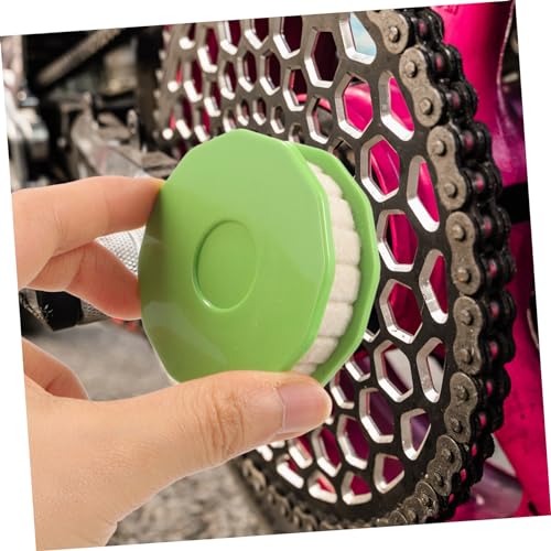 Totority 4pcs Bike Chain Lubricator Tool Detachable Roller Oiler for Easy Maintenance Environmental-Friendly Chain Care Tool Suitable for Bicycle Repair and Lubrication