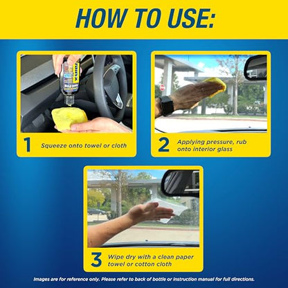 Rain-X AF21106D Glass & Mirrors Anti-Fog Treatment, Prevents Fogging & Steaming on Windshield and Visors, Improves Visibility, Great for Auto & Home - size: 3.5 Fl Oz (Pack of 1), style: Squeeze Bottle