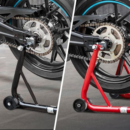 Spool Lift Stand Attachments for Rear Sportbike Motorcycle Stands (Attachment ONLY), L-Shaped Adapter 1 Pair - size: L