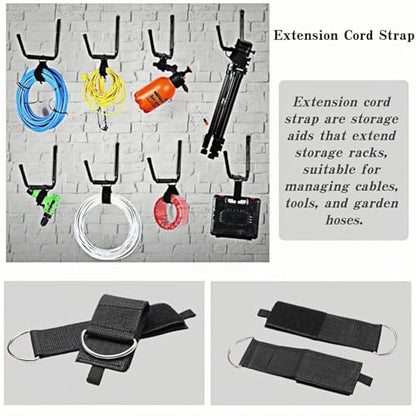 Overhead Garage Storage Rack, Heavy Duty Ceiling Storage Hooks Utility Hanger for Lumber Ladder Bike & Other Bulky Items (6) - size: 12inch