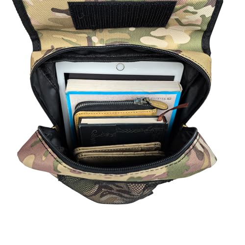ATV Tank Bag Saddle Bag Waterproof Motorcycle Bag Compatible with Snowmobile Sportsman Scrambler FourTrax Grizzly UTV Hanging Storage Bag Camo Brown - color: Camo Brown