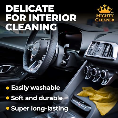 Premium 2pk +1 Free Shammy Cloth for Car Drying - 26"x17" - Super Absorbent Chamois Towel - Scratch-Free, Reusable & Soft Wash Cloth - Car Drying Towels - color: Purple, Blue, Yellow