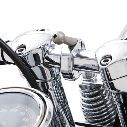 Ciro 50312 Handlebar Mount Smartphone/GPS Holder With Charger, Chrome - color: Chrome