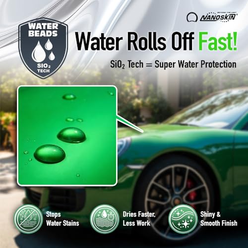 Nanoskin Ultra Line SUPER CHARGER SiO2 Touchless Spray-On/Rinse-Off Sealant 32 Oz - Car Wash Paint & Glass Spray for Car Detailing | Safe for Cars, Trucks, Motorcycles, RVs & More | 100:1 Dilution - size: 32 Fl Oz (Pack of 1)