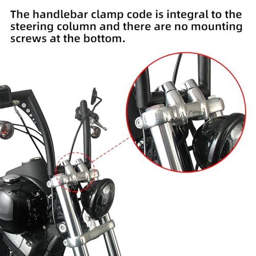 Green-L Front Fairing with 15" Windshield Windscreen and Headlight Extension Block Fit for Harley Dyna FXDB FXDF FXDL 2006-2017 T-Sport 2000-2003 - color: Set C