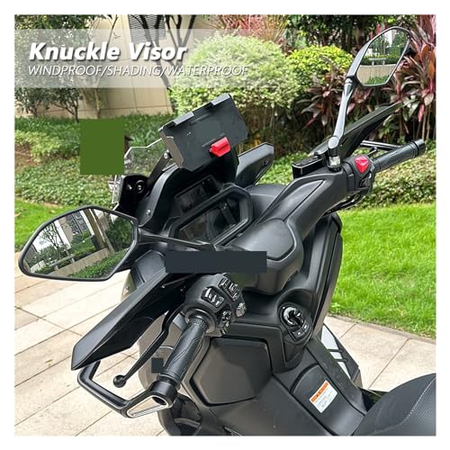 Hand Guard Handguard Protector Compatible with Yamaha X-MAX 125 X-MAX 300 Xmax 125 300 Xmax 2023 2024 Motorcycle Handlebar Protection, Black