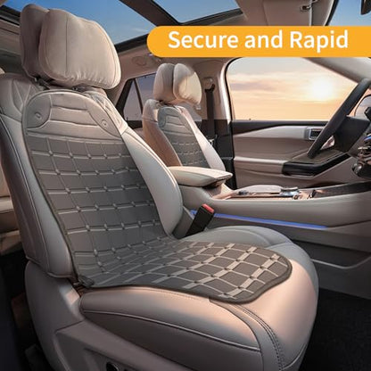 Seat Cushion with Adjustable Buckle, Soft and Comfortable Full Back Seat Cover