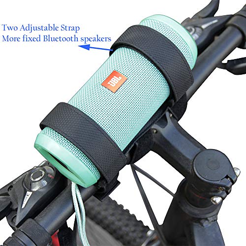 Hermitshell Portable Mount for Golf Cart Accessories Railing Bike - Adjustable Strap