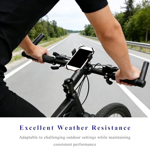 4 PCS Motorcycle Phone Mount Tether, Elastic Silicone Cellphone Holder X-Web Grip Security Band, Nonslip Smart Phone Handlebar Strap for Motorcycles Bikes Scooters - color: 4 PCS