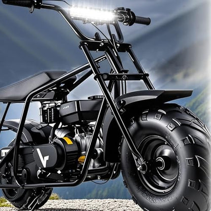 7 Inch Dirtbike Light Bar Kit, 60W 6000lm Motorcycle Pit Bike Off Road Riding LED Headlight with Handlebar Clamps and Rubbers, Fits for 7/8" Handlebars CRF XR TTR KLX MTB - color: 7 Inch + Bike Bar Clamps
