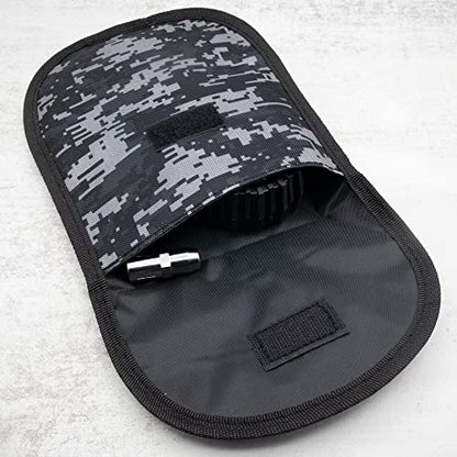 JACO Utility Tool Pouch | Multi-Purpose Storage Pouch for Tire Gauges, Tools, & Accessories (Digital Camo) - size: Medium (Pack of 2)
