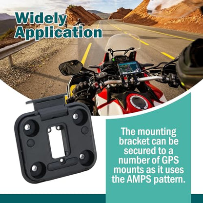 Motorcycle GPS Navigator Mount Bracket Kit Fit for Garmin Zumo XT2 & Tread 2 Replaces 010-13285-01 0101328501 - size: XT2 Mount