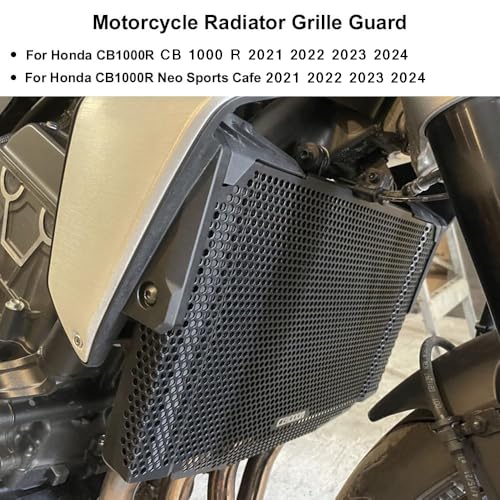 CB1000R 2021-2024 Radiator Grille Guard Protective Cover for CB1000R CB 1000 R Neo Sports Cafe 2021 2022 2023 2024 - Black - color: RG-C