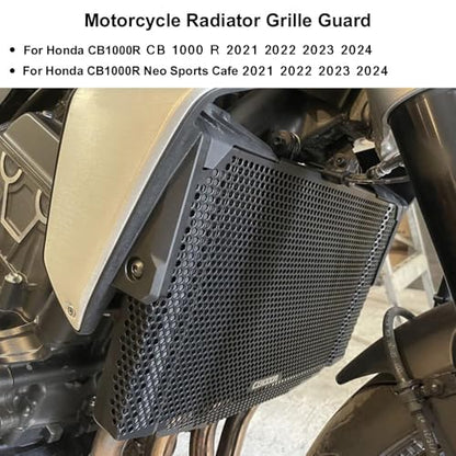 CB1000R 2021-2024 Radiator Grille Guard Protective Cover for CB1000R CB 1000 R Neo Sports Cafe 2021 2022 2023 2024 - Black - color: RG-C
