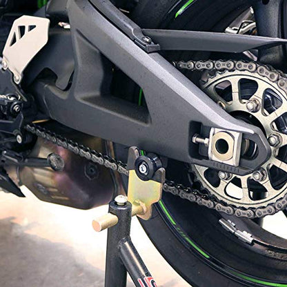 Shogun USA Made Kaw ZX10 ZX10R ZX10RR 2016-2026 Suzuki GSX-8S GSX8S GSX 8S 2023-2026 Swingarm Swing Arm Spools - Sliders - Black - 701-0739