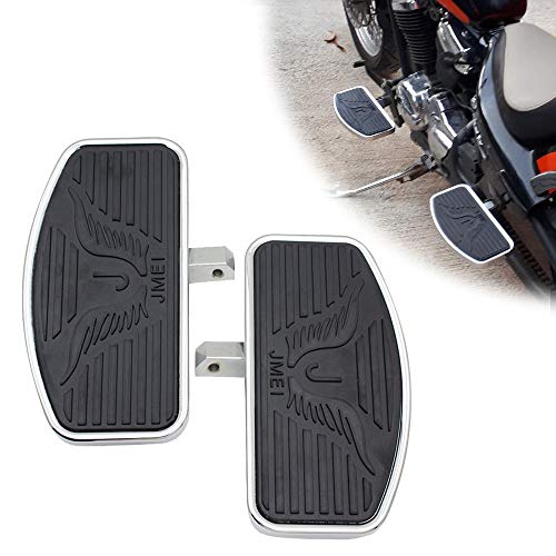 Motorcycle Floorboards Fit for HONDA SHADOW VT400 1997-2003 / HONDA STEED VLX400 VT600 1992-2007 Footboard Front/Rear foot pegs - color: Rear