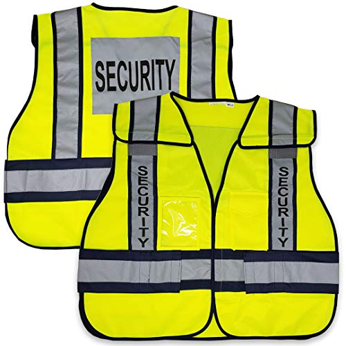 VIEWBRITE Reflective Class 2 Fire Vest Lime Green - 5 Point Breakaway High Visibility Yellow Fire Fighter Vest - color: Clear,yellow,lime, size: 3X-Large-5X-Large