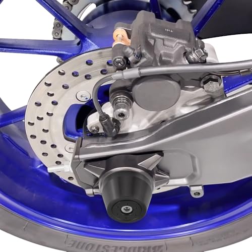 Xitomer Rear Axle Sliders Fit for YZF-R7 2022-2025, FZ-07 / MT-07 2015-2024, XSR700 2016-2021 Motorcycle Rear Fork Wheel Frame Sliders Crash Protector