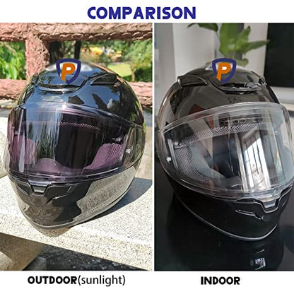 CWR-F2 Photochromic (Clear/Smoke) Shield Helmet Visor Replacement for RF-1400, Z8, NXR2 Motorcycle Helmets - color: Photochromic (Clear/Smoke)