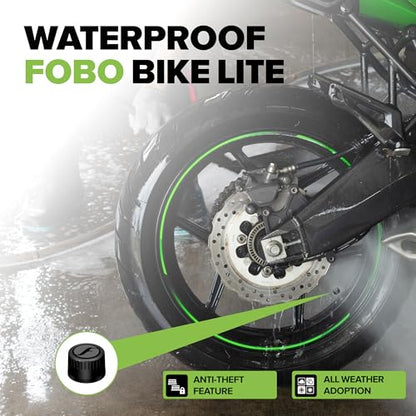 FOBO Bike LITE Wireless Tire Pressure Monitoring System (TPMS) – Bluetooth 5.0 Tire Pressure Sensor | Real-Time Tire Pressure Monitoring | Easy QR App Setup | iOS & Android Compatible TPMS Sensors