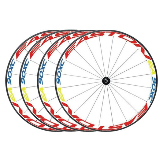 4Pcs Bike Stickers Bicycle Wheel Rims Light Safety Reflective Stickers Decal for Bikes, Bicycles, Motorcycle Decoration (Type 10) - color: Type 10
