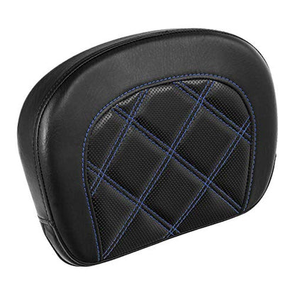 Detachable Sissy Bar Backrest Pad Fits For Harley 1997-2023 Touring Road King Tri Glide Street Glide Road Glide Electra Glide - color: Style F# 4