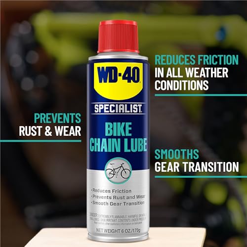 WD-40 Specialist Bike Chain Lube, 6 OZ - size: 1-Pack
