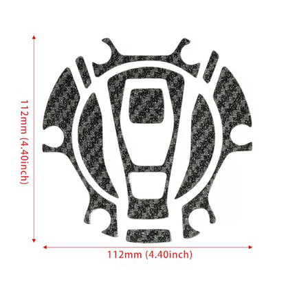 Motorcycle Carbon Tank Pad Protector Sticker Fuel Gas Oil Cap Decal, Anti-Scratch Oil Gas Tank Pad (R1200GS R1300GS R1250GS F900R/XR R1250 GS) - color: R1200gs R1300gs R1250gs F900r/Xr R1250 Gs