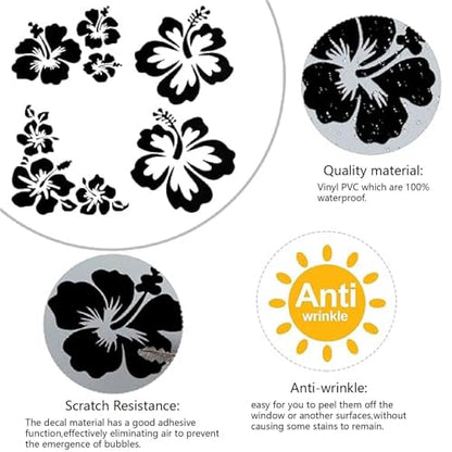 GORGECRAFT 4Pcs 4 Styles Cats Bumper Decals Black Heart Paw Print Fish Bone Mouse Wool Ball Car Sticker Waterproof Reflective Automotive Exterior Decor Stickers for SUV Truck Motorcycle Doors Walls - style: Cat Shape