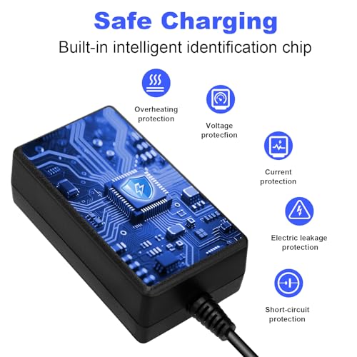 24V Electric Scooter Razor Charger for Razor MX350 Dirt Bike MX400 Dirt Rocket PR200, E100 E200 E300 E500 Quad Pocket Mod Sports Mod Motorcycle 24V 2000mA Charger