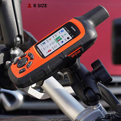 RAM MOUNTS Garmin Spine Clip Adapter with B Size 1" Ball, Handheld GPS Mount for Garmin Devices RAM-B-202-GA76U