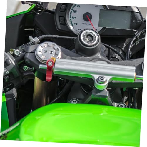 Garneck Universal Motorcycle Hook Aluminum Handlebar Double Hanger for Luggage Bags and Tools Compatible Scooters and Bicycles for Riding Gear Storage
