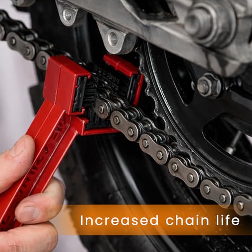GRAND PITSTOP Chain Cleaner, Degreaser 160ml and Chain Lube, Greaser, 160ml Motorcycle Bike Chain Cleaner for all bikes Motorcycles, Super Durable - size: GR-Cleaner & Lube - 160ml
