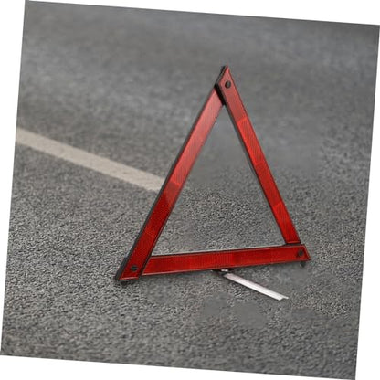 CANIGHT 3pcs Car Emergency Tool Reflective Roadside Safety Triangle Warning Triangle Road