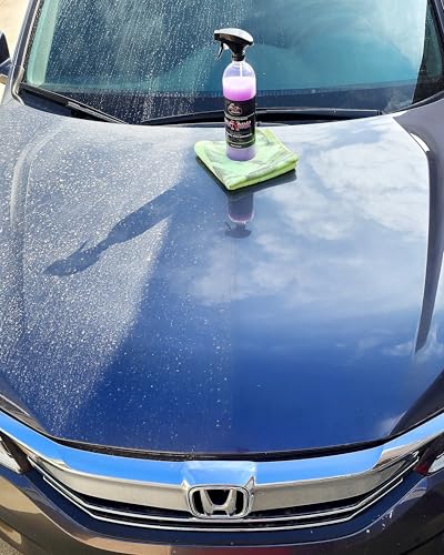 Wet & Wild WNW-16 Waterless Car Wash Detailer Spray for Car DetailingSafe for Cars, Trucks, Motorcycles, Boats, RVs & More, 16 fl oz